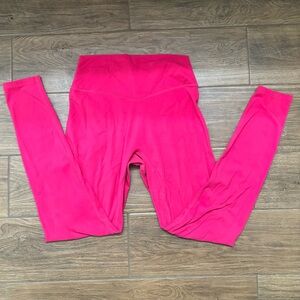 Hot pink balance athletic medium leggings
